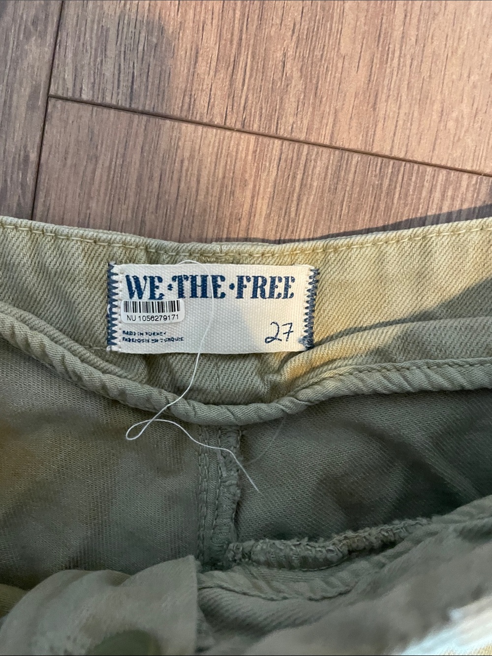 Free People Lotus Tie Dye Jeans- size 27 - Picture 3 of 6